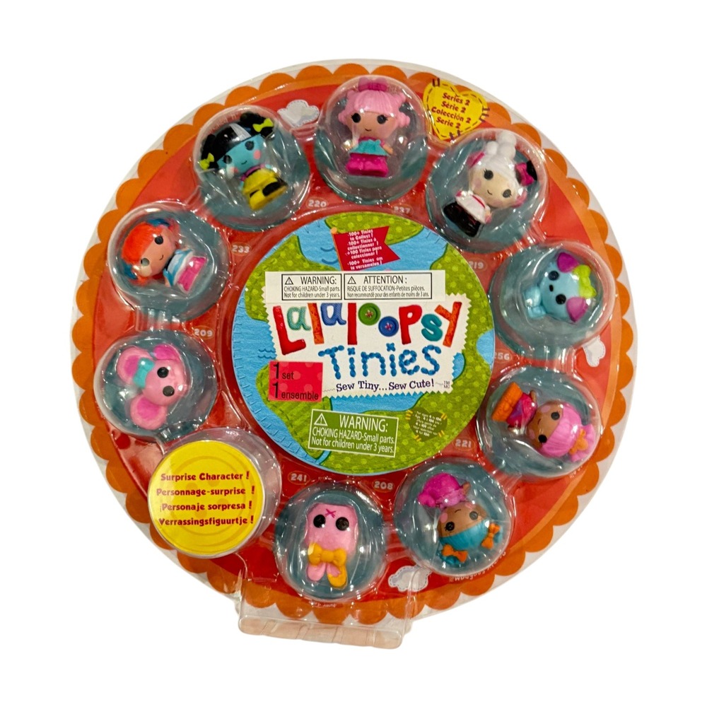 Lalaloopsy Tinies Series 2 10-Pack Miniature Figures Orange Surprise New Sealed